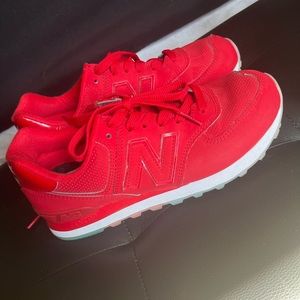 Red New Balance Sneakers